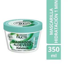 Mascarilla para Cabello Deshidratado Hairfood Aloe Hidratacion Garnier 350 ML
